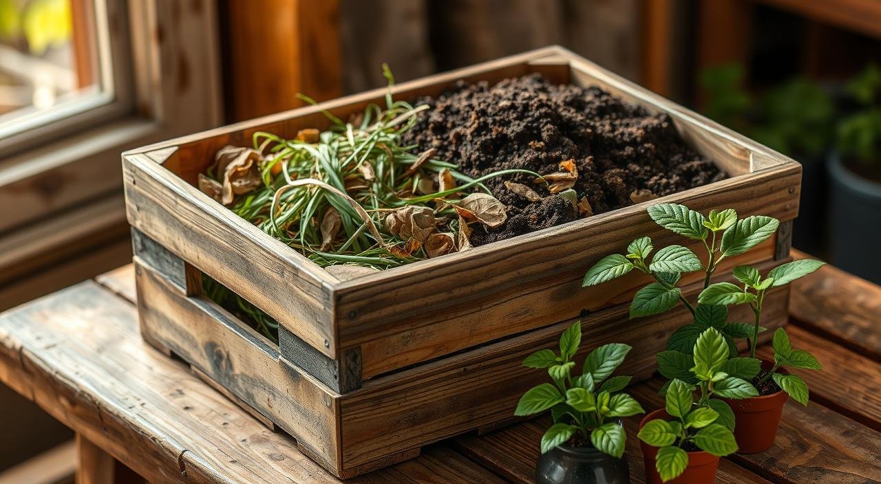 Adubo orgânico com apenas 2 ingredientes que você tem em casa