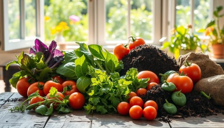 Como adubar hortaliças com resíduos de cozinha