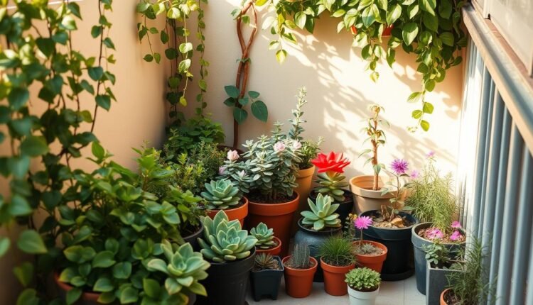 Como montar um mini jardim na varanda gastando pouco