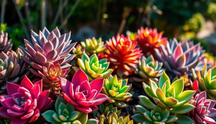 Essa suculenta muda de cor com o sol e está bombando no Instagram