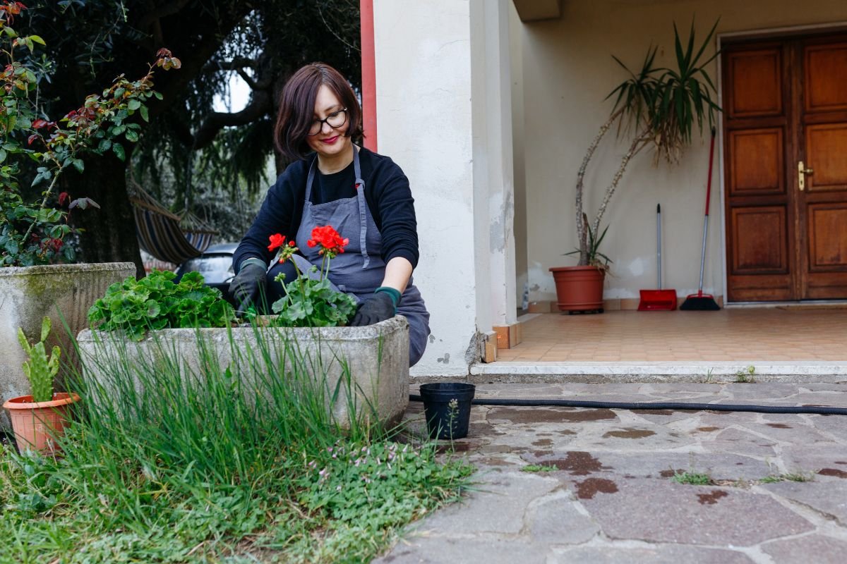 como fazer um jardim na frente de casa