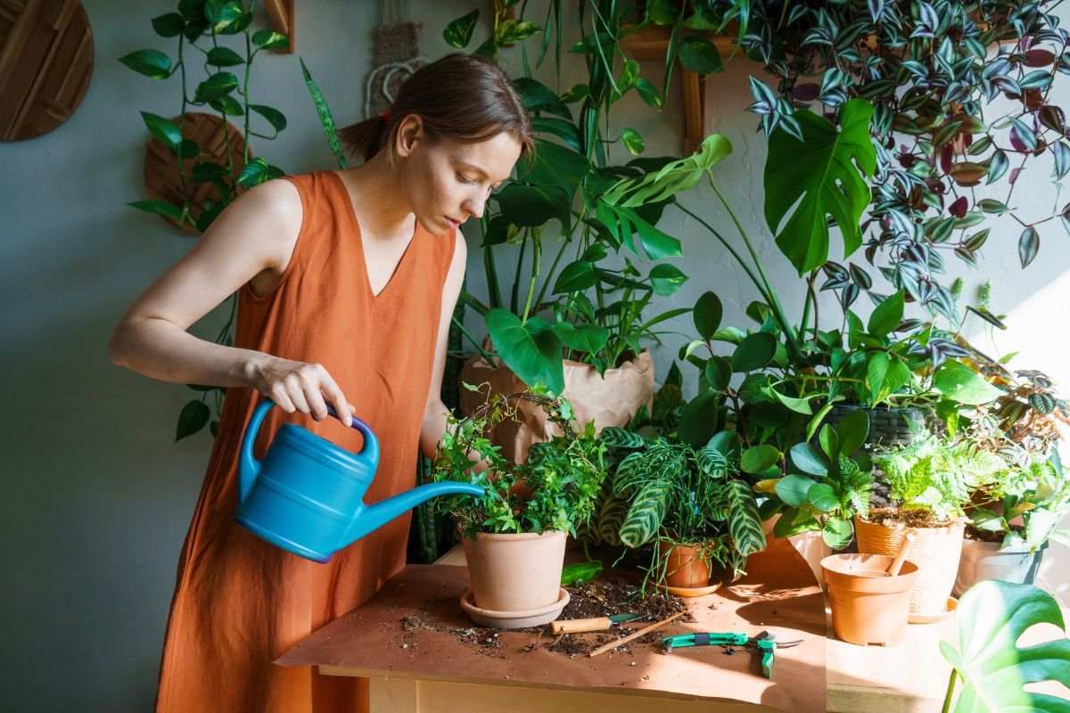 Falta de ferro nas plantas