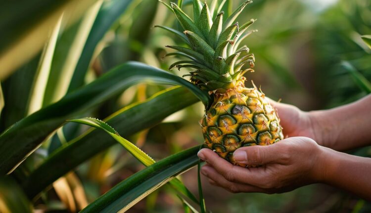 O jeito certo de plantar abacaxi