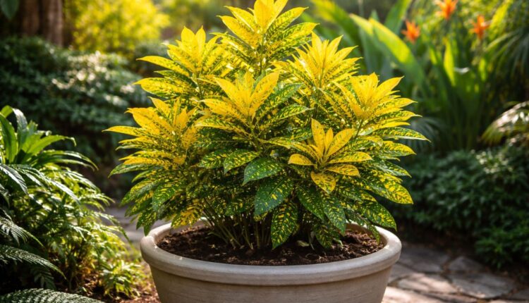 onde comprar muda da Planta Croton Canarinho